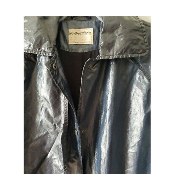 NWT  Free People Artificial Leather Trench… - Picture 3 of 6
